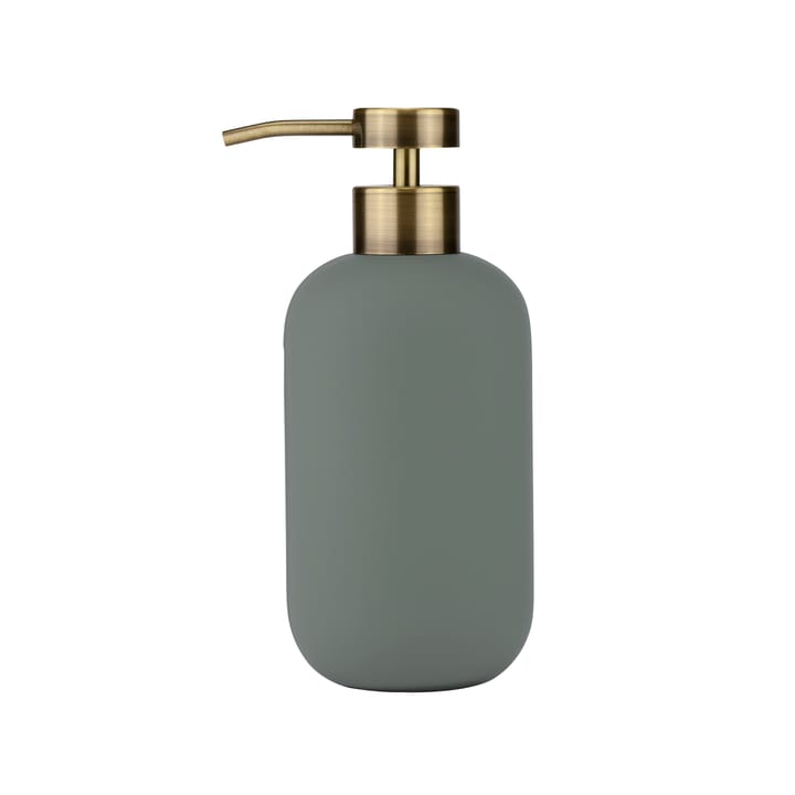Lotus soap dispenser high - Frost green - Mette Ditmer