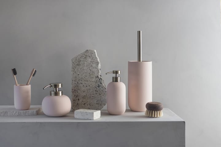 Lotus soap dispenser high, Powder rose Mette Ditmer