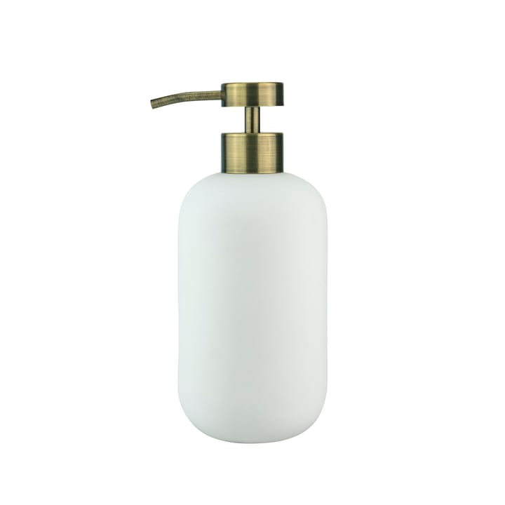 Lotus soap dispenser high - white - Mette Ditmer