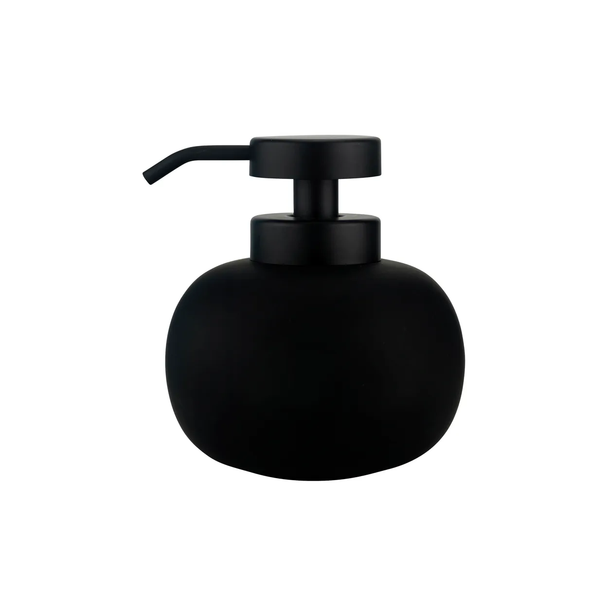 Mette Ditmer Lotus soap dispenser low Black | Scandinavian Design | Soap dispensers & dishes | Black