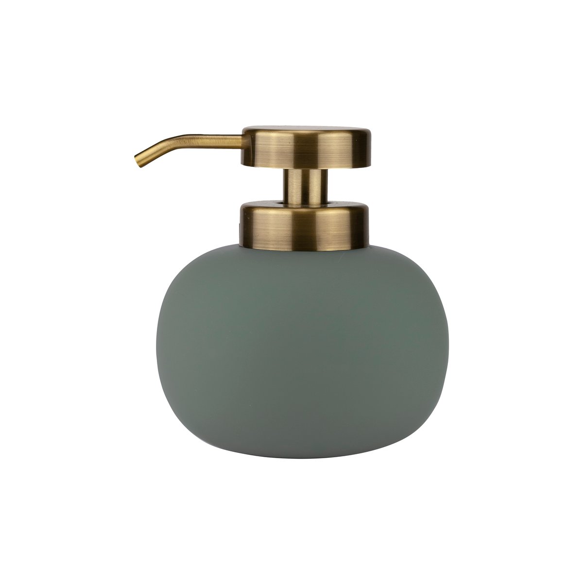 Mette Ditmer Lotus soap dispenser low Frost green | Scandinavian Design | Soap dispensers & dishes | Green