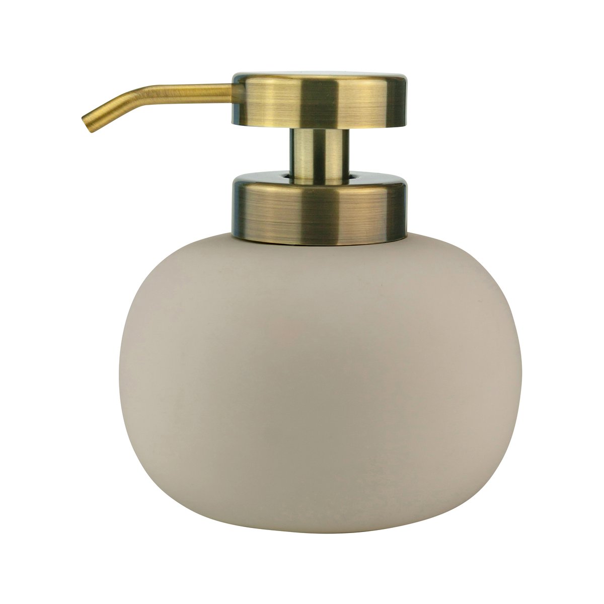 Mette Ditmer Lotus soap dispenser Sand (off-white) | Scandinavian Design | Soap dispensers & dishes | White