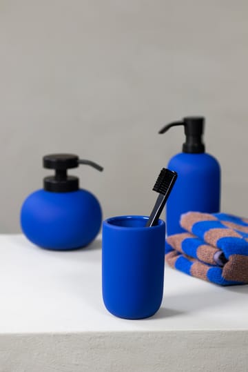 Lotus tooth brush holder - Cobalt - Mette Ditmer