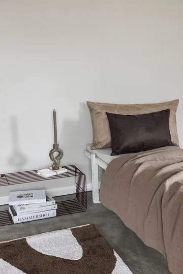 Lounge decorative cushion - Chocolate, 40x60 cm - Mette Ditmer