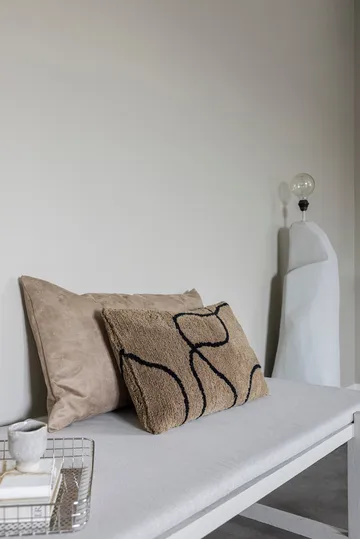 Lounge decorative cushion - Hazelnut, 50x85 cm - Mette Ditmer