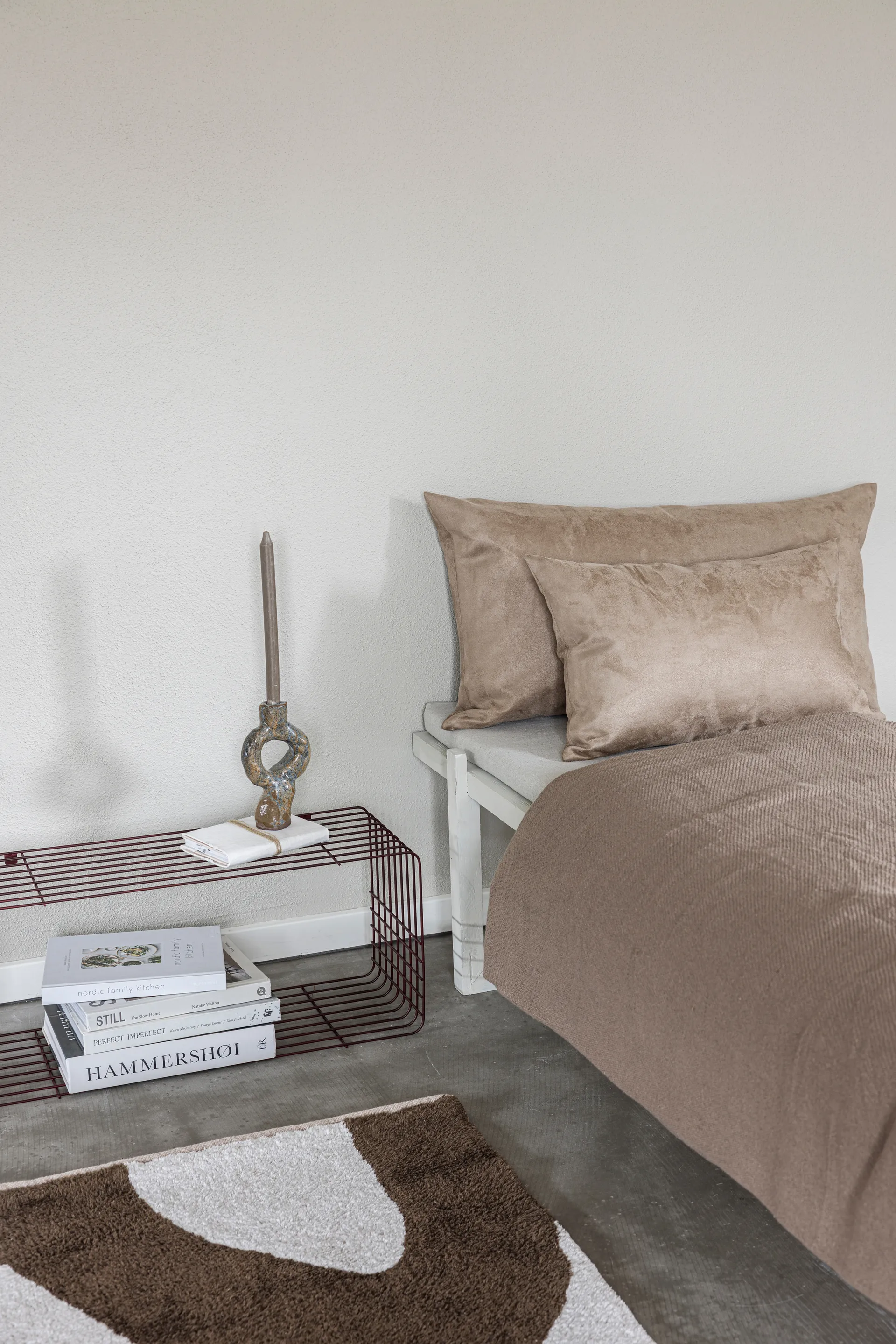 Lounge decorative cushion, Hazelnut, 50x85 cm Mette Ditmer