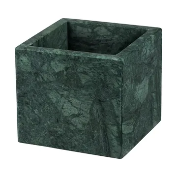 Marble cube 10x10 cm - Dark forest - Mette Ditmer