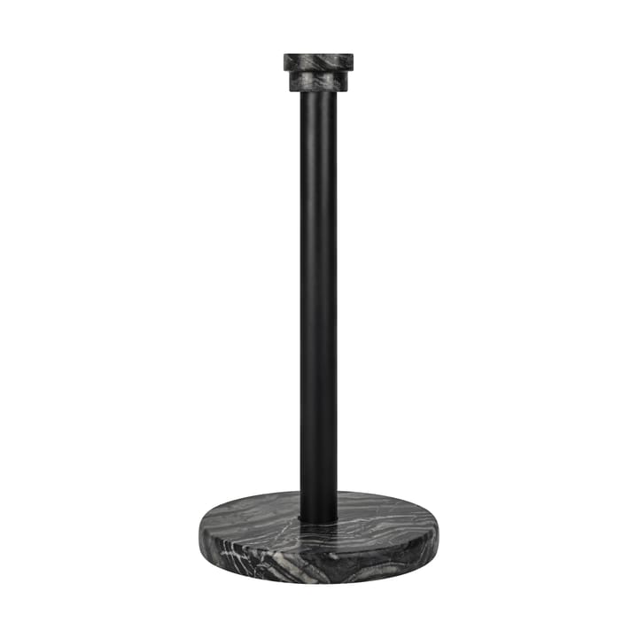 Marble paper towel holder - Black-grey - Mette Ditmer