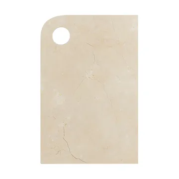 Marble serving tray medium 20x30 cm - Sand - Mette Ditmer