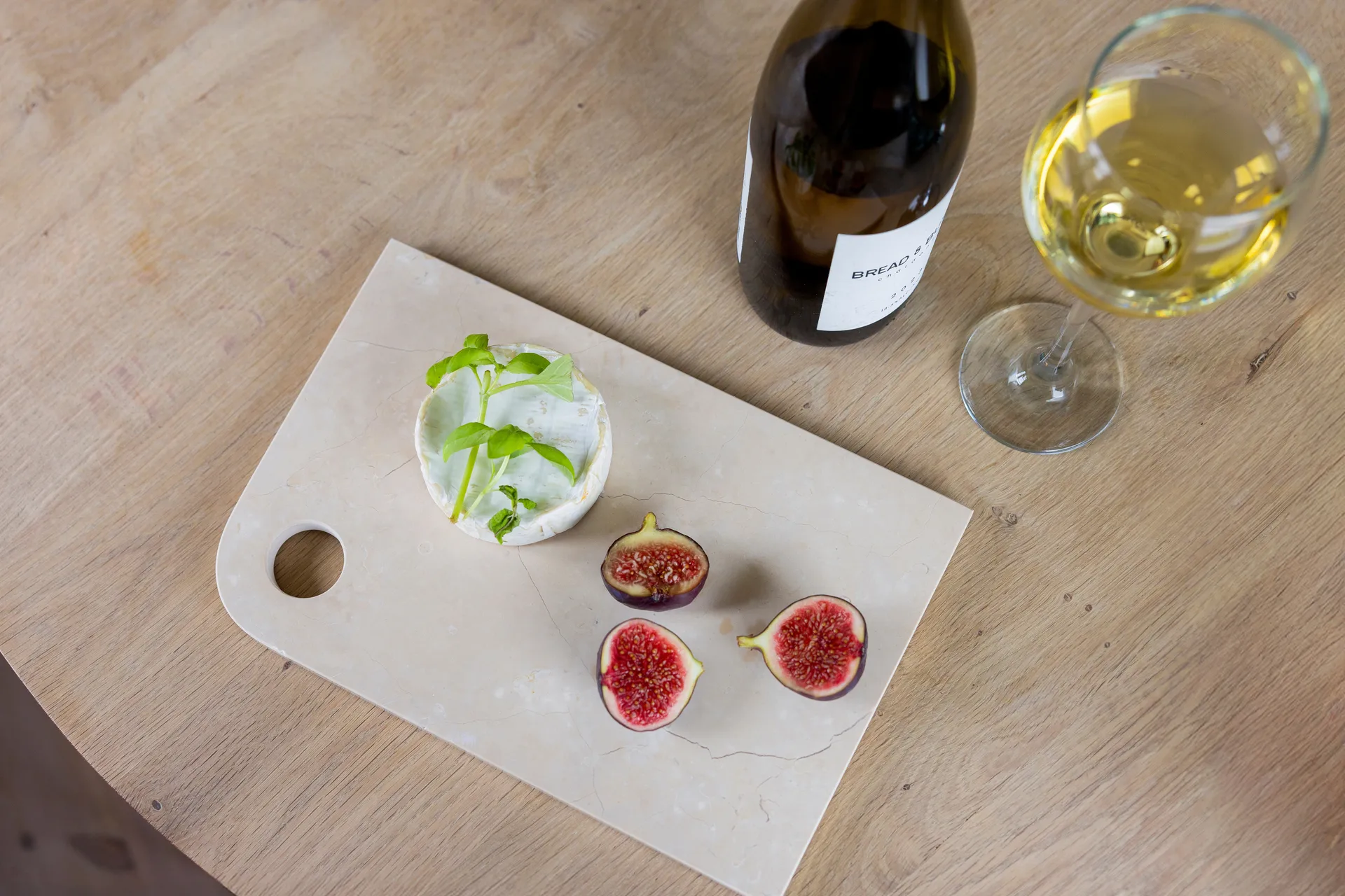 Marble serving tray medium 20x30 cm, Sand Mette Ditmer