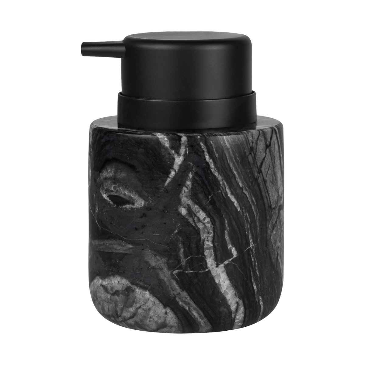 Mette Ditmer Marble soap dispenser 12.5 cm Black-Grey