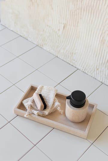 Marble soap dispenser 12.5 cm - Sand - Mette Ditmer