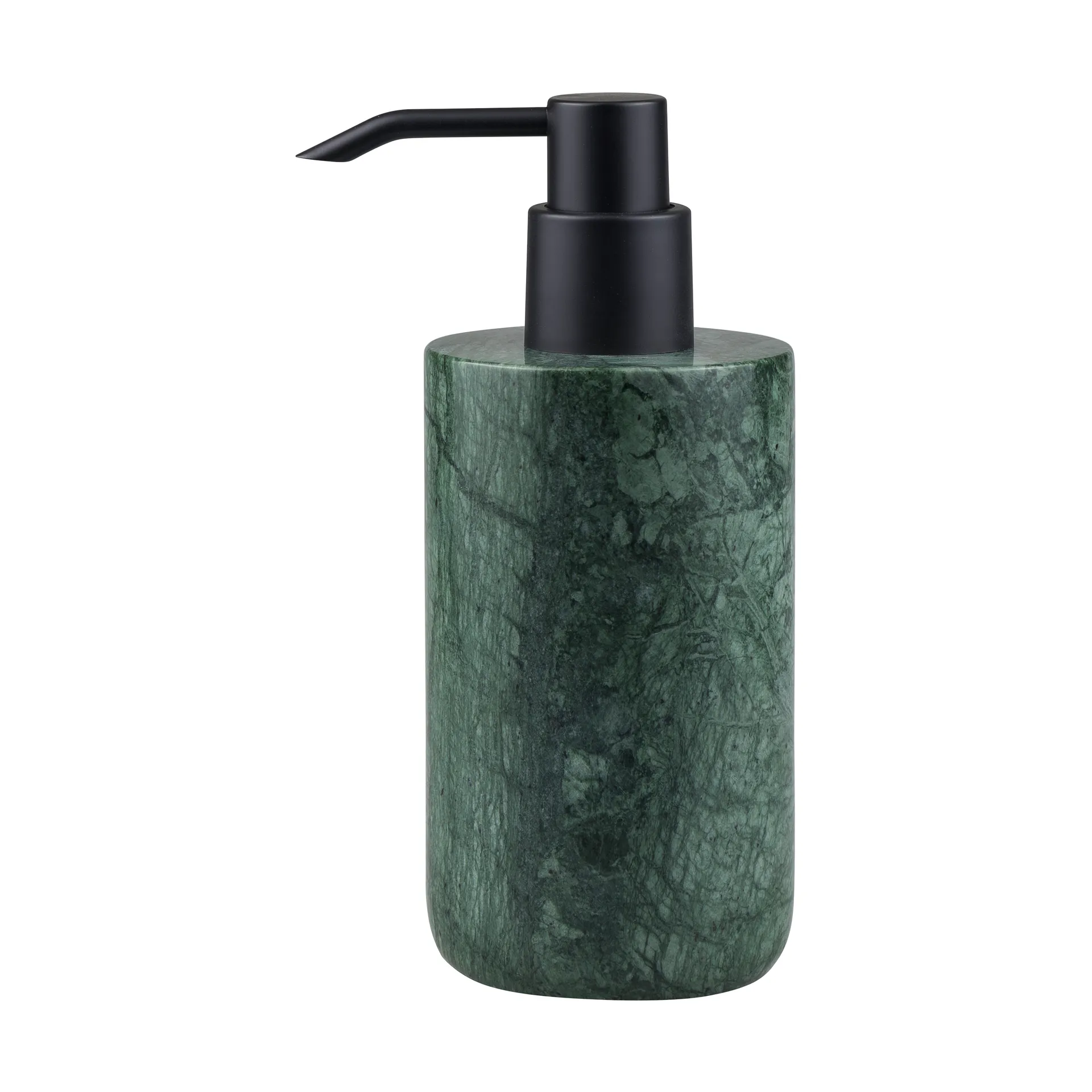 Marble soap dispenser 17.5 cm, Dark forest Mette Ditmer
