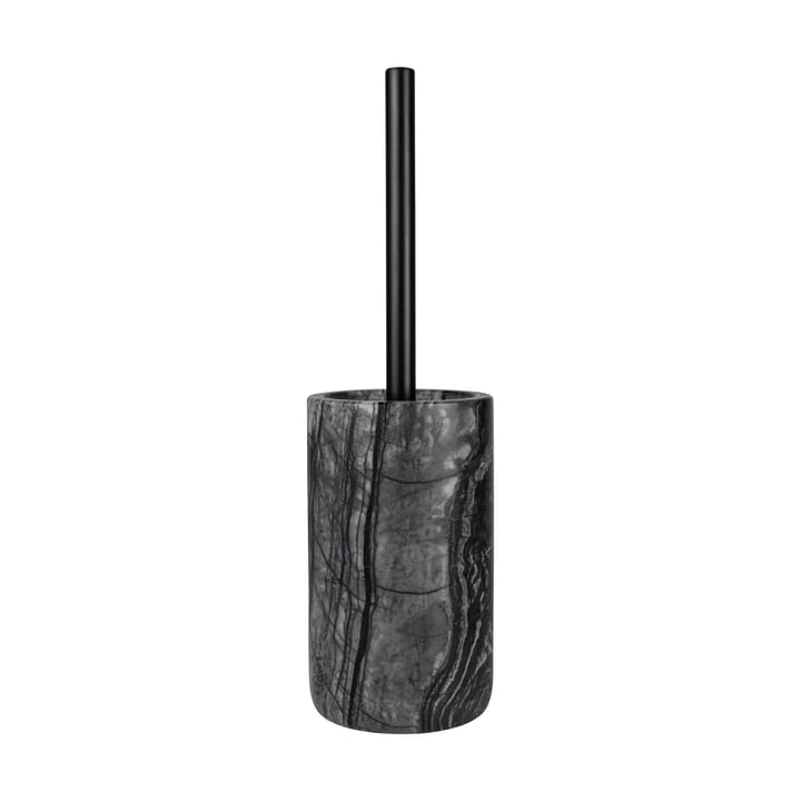 Marble toilet brush 36 cm - Black-Grey - Mette Ditmer