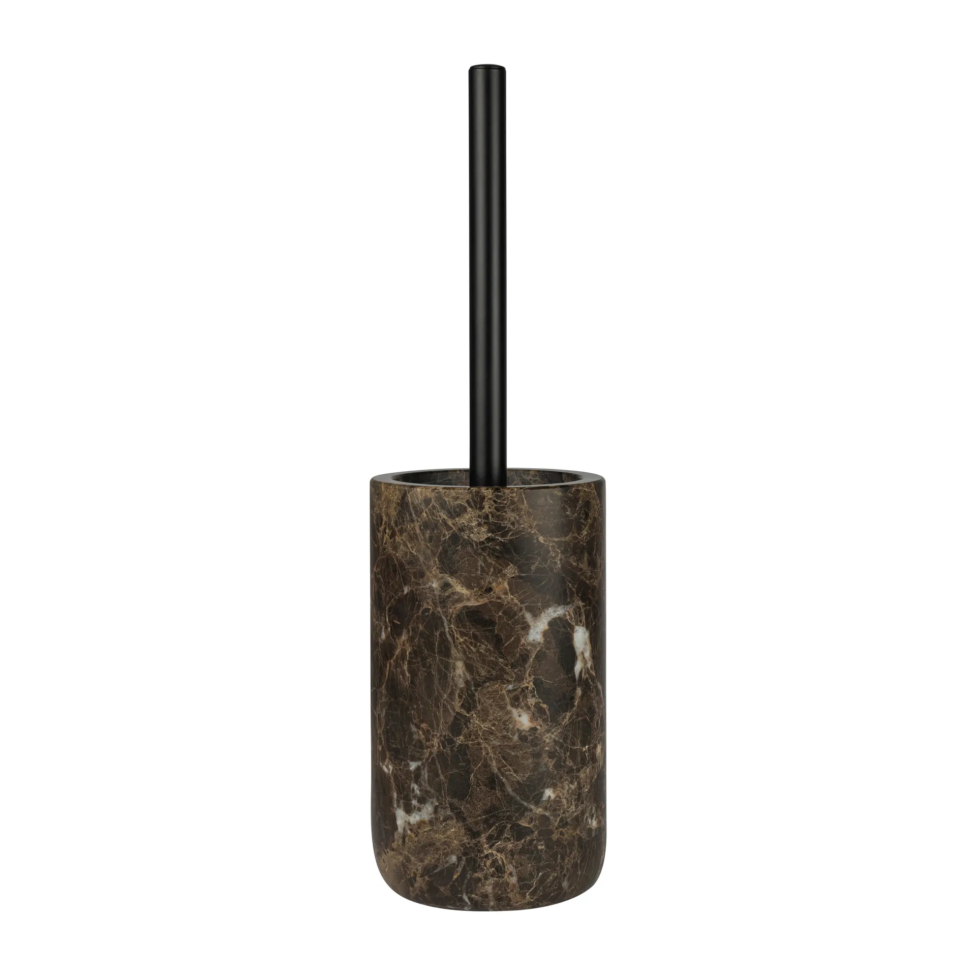 Marble toilet brush 36 cm, Brown Mette Ditmer