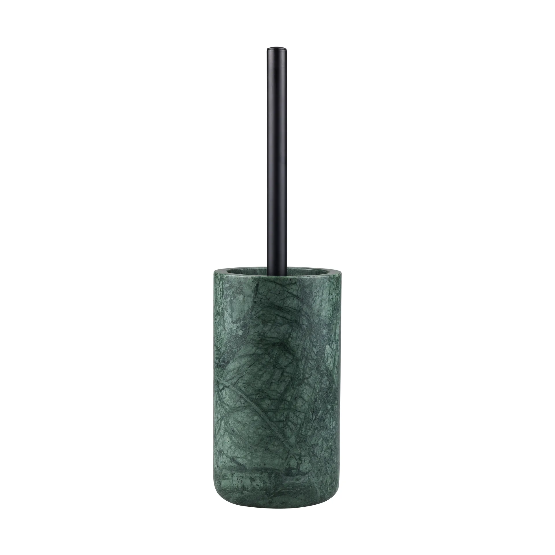 Marble toilet brush 36 cm, Dark forest Mette Ditmer