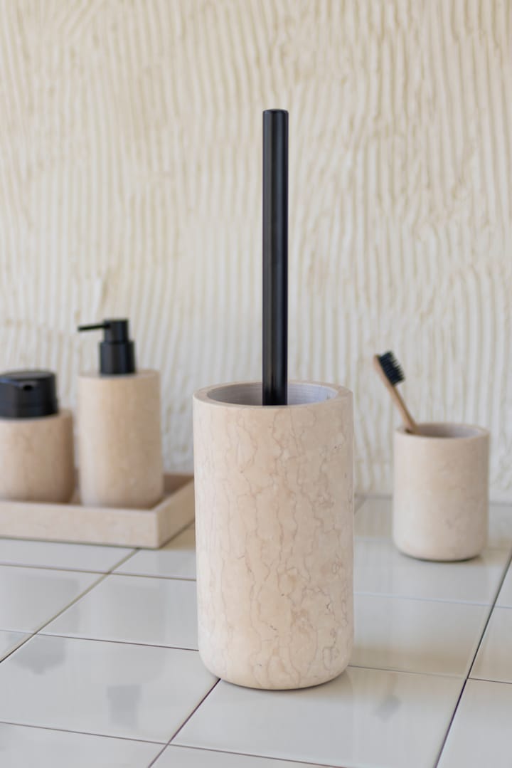 Marble toilet brush 36 cm, Sand Mette Ditmer