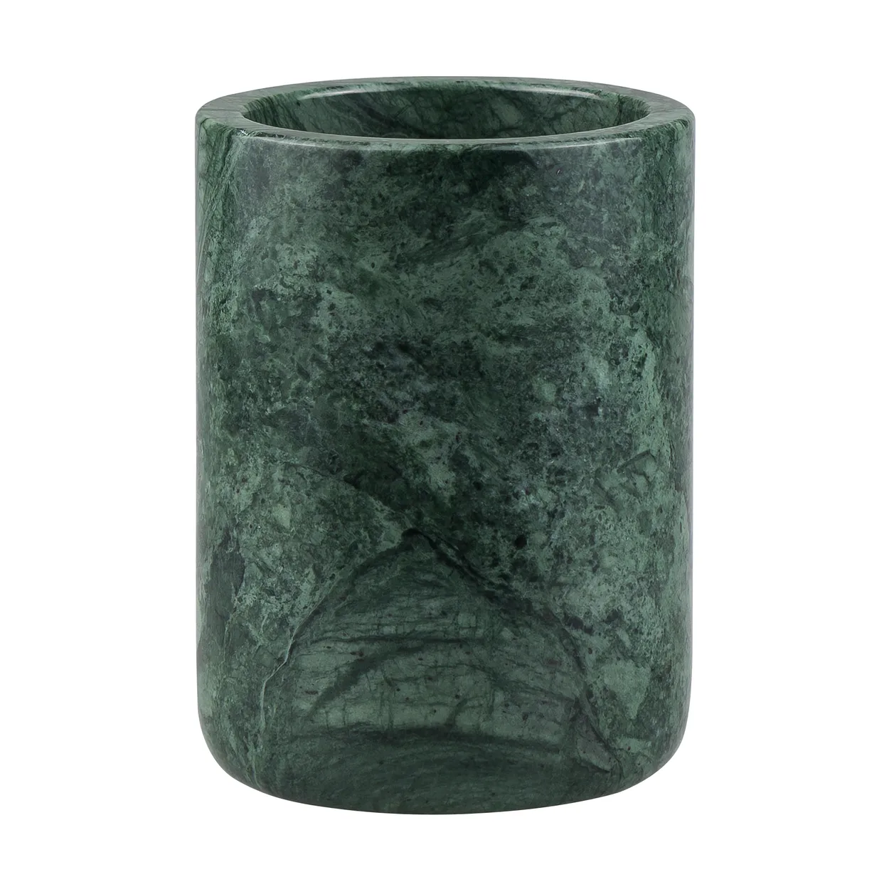 Mette Ditmer Marble toothbrush holder 10 cm Dark forest