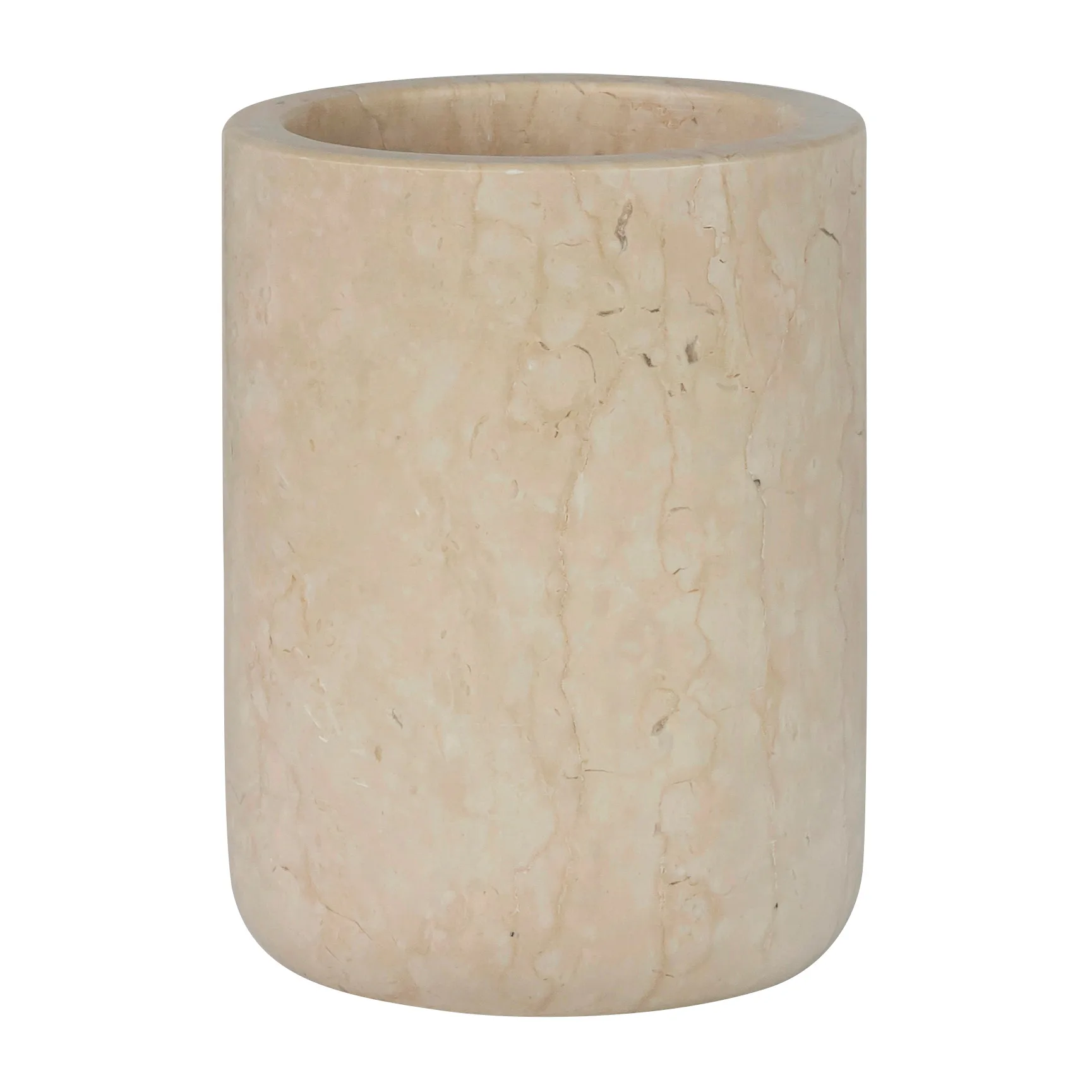 Marble toothbrush holder 10 cm, Sand Mette Ditmer