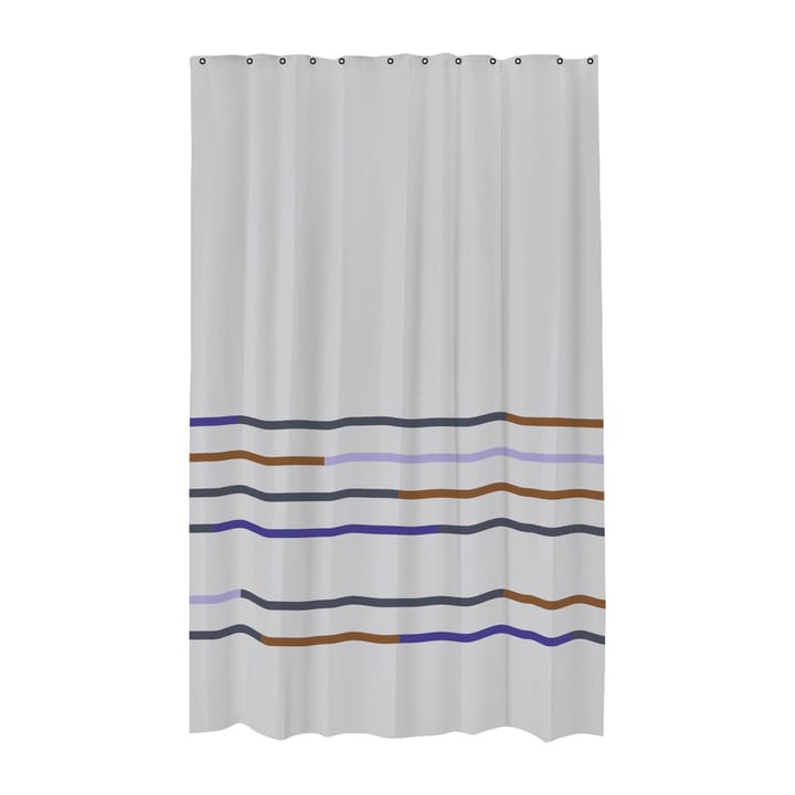 Mikado shower curtain 150x200 cm - Light grey - Mette Ditmer