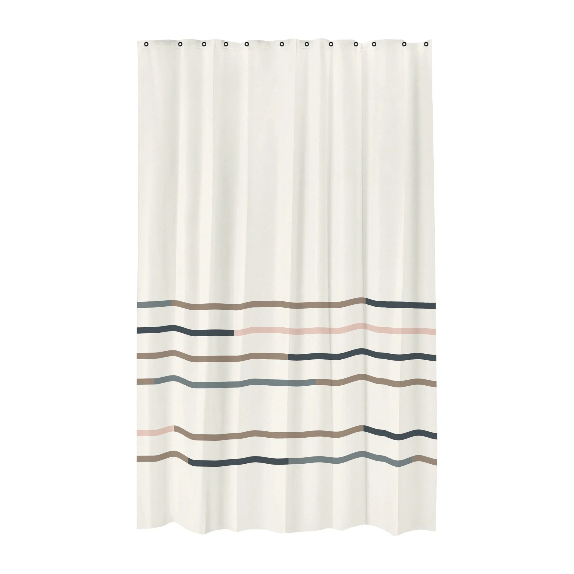 Mikado shower curtain 150x200 cm, Off-white Mette Ditmer