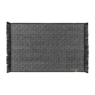 Morocco bathroom mat 50x80 cm - Black-white - Mette Ditmer
