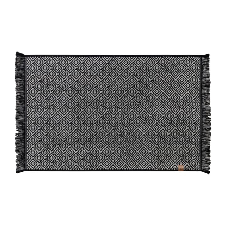 Morocco bathroom mat 50x80 cm - Black-white - Mette Ditmer