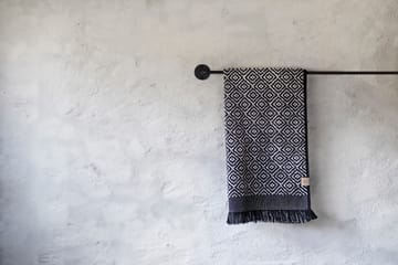 Morocco guest towel 35x60 cm 2-pack - Black-white - Mette Ditmer