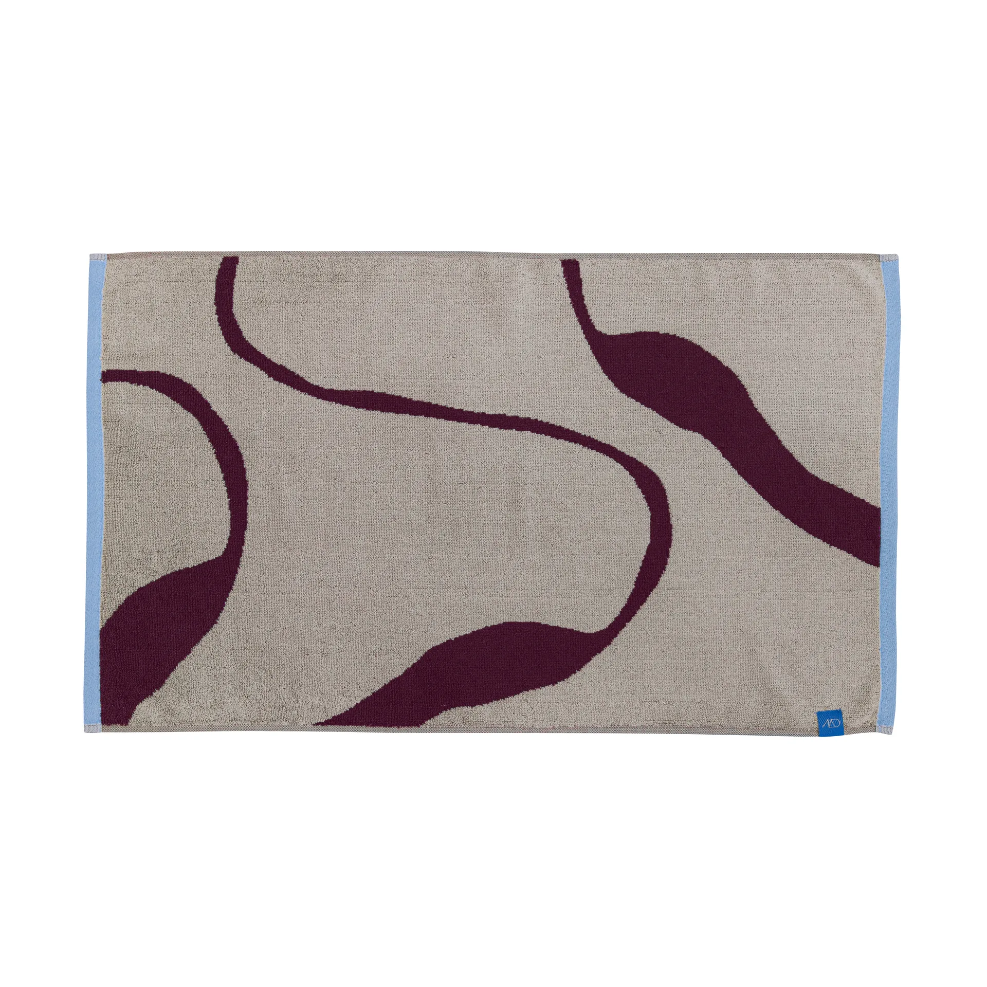 Nova Arte bath mat, Wine-sand, 50x80 cm Mette Ditmer