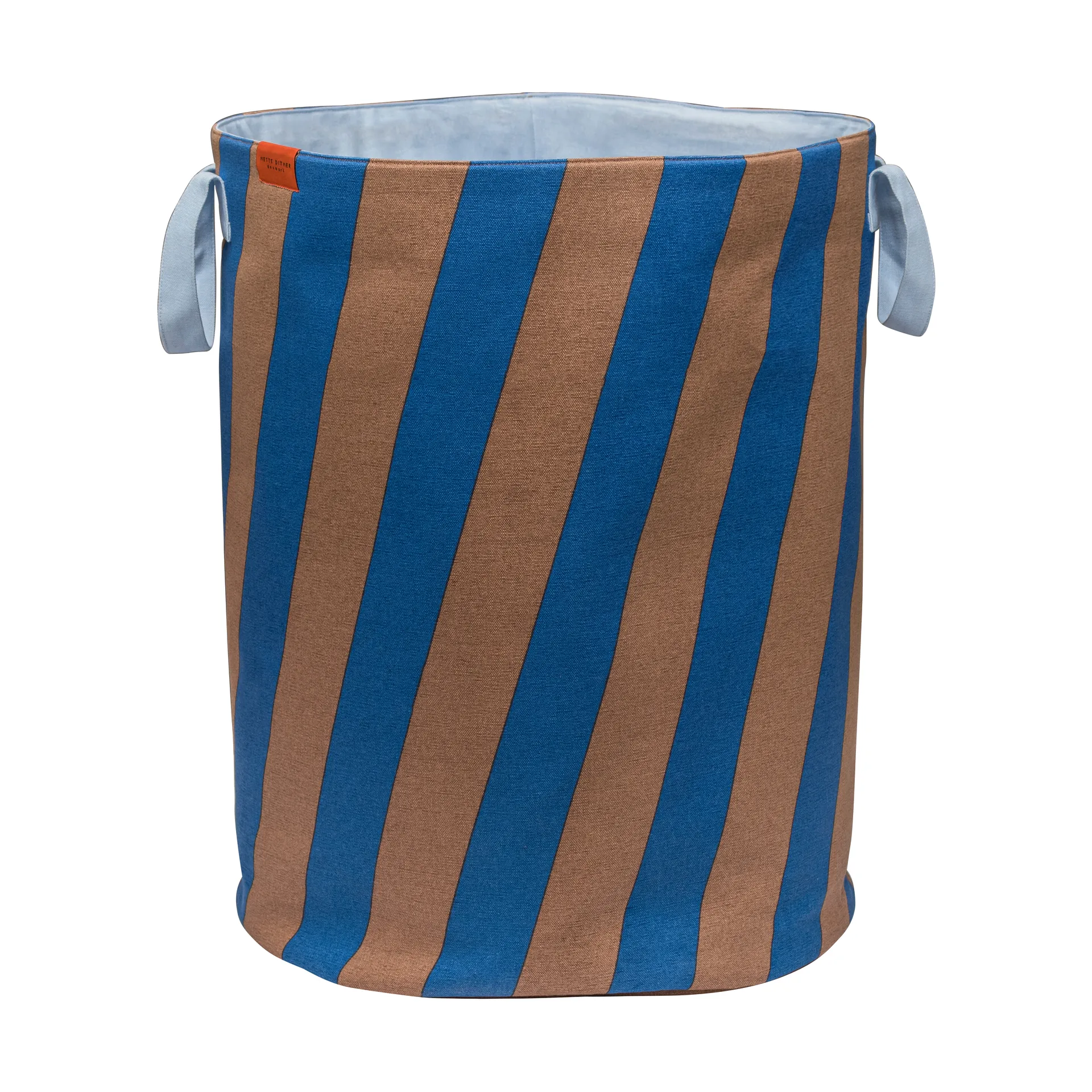 Nova Arte laundry basket 40x40x50 cm, Cobalt-blush Mette Ditmer