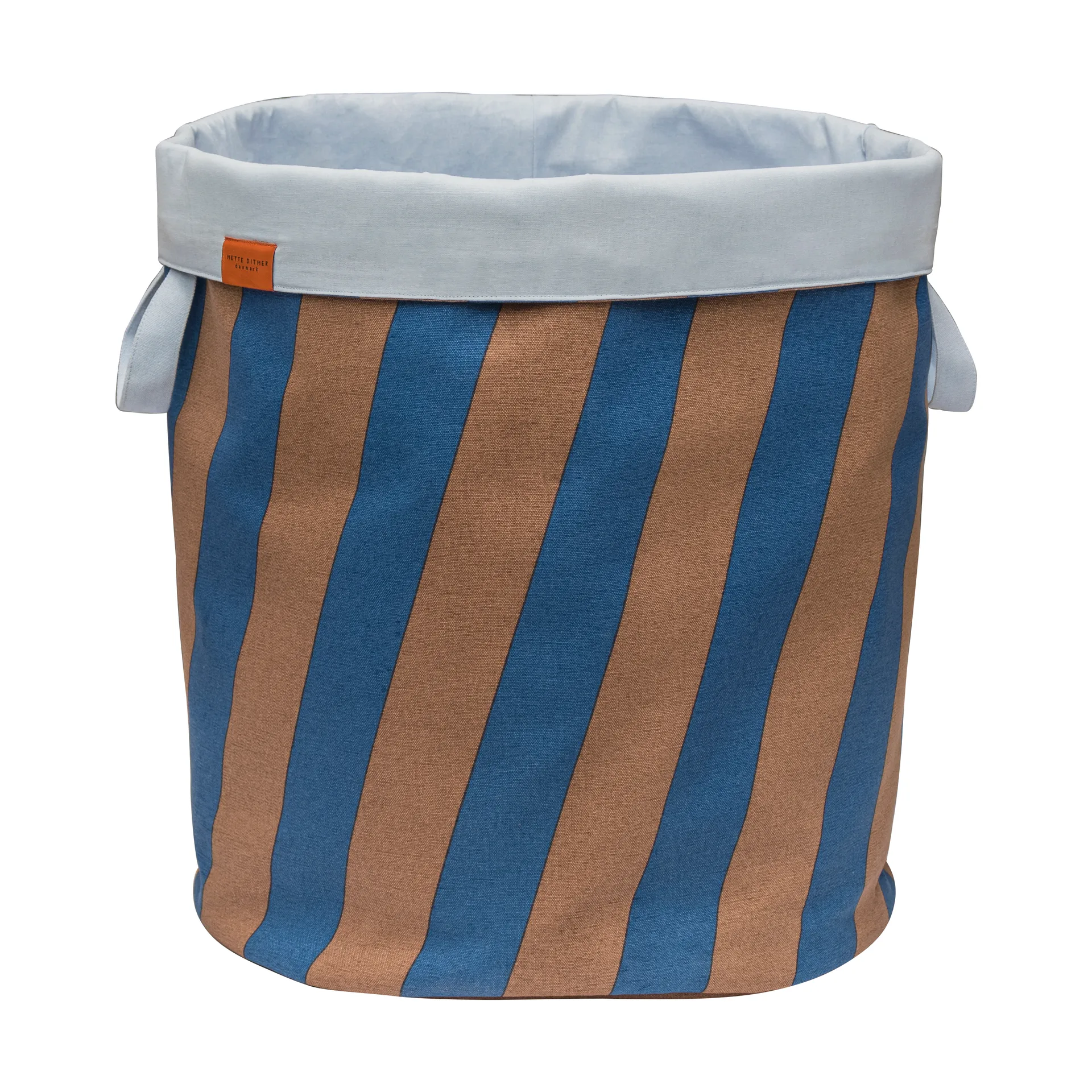 Nova Arte laundry basket 40x40x50 cm, Cobalt-blush Mette Ditmer