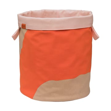 Nova Arte laundry basket 40x40x50 cm - Latte-orange - Mette Ditmer
