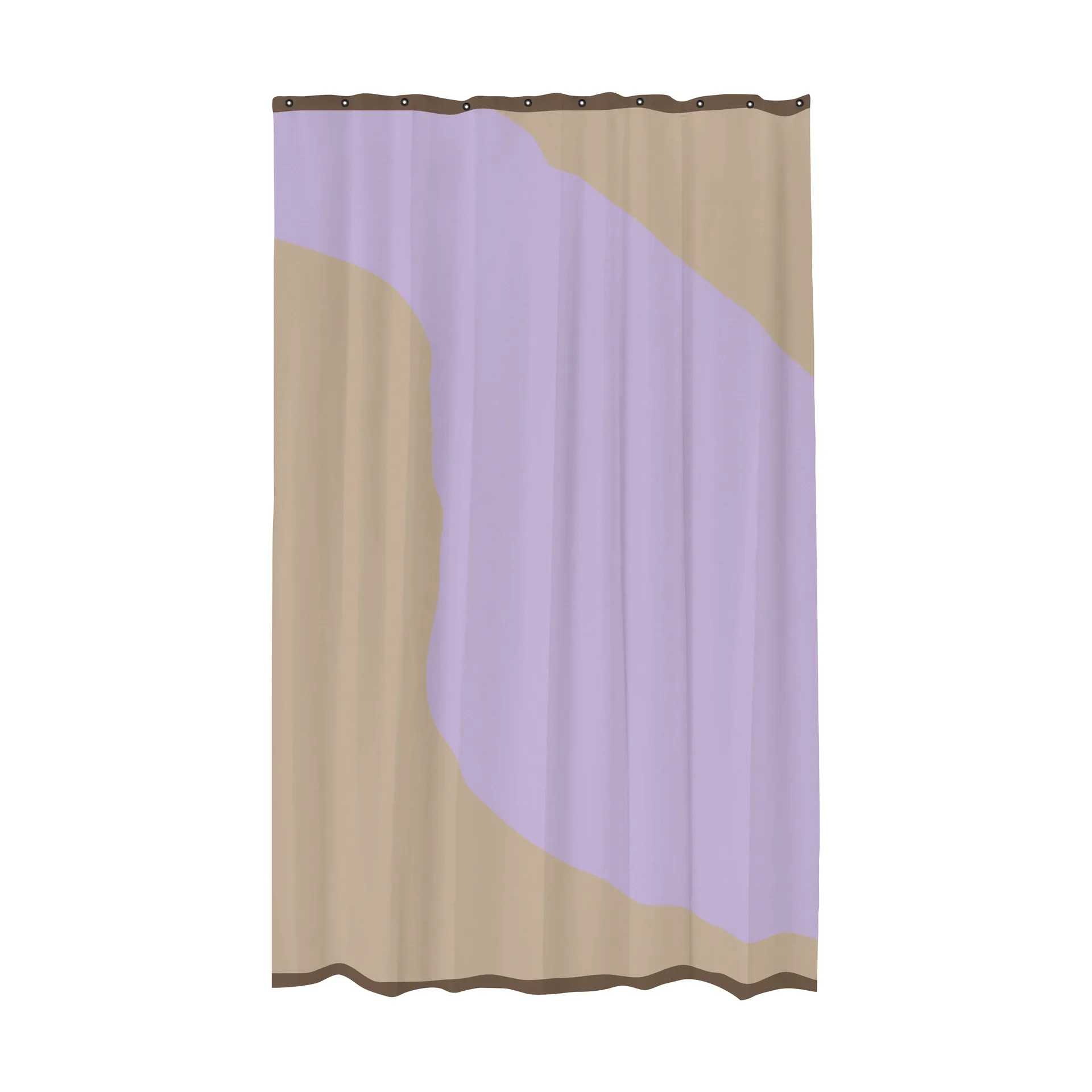 Nova Arte shower curtain 150x200 cm, Sand-lilac Mette Ditmer