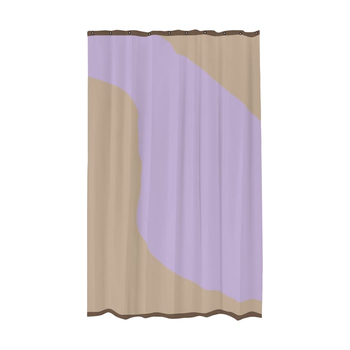 Nova Arte shower curtain 150x200 cm - Sand-lilac - Mette Ditmer