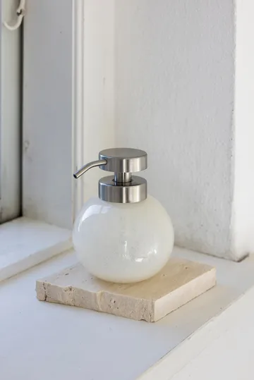 Opal soap dispenser - Linen - Mette Ditmer
