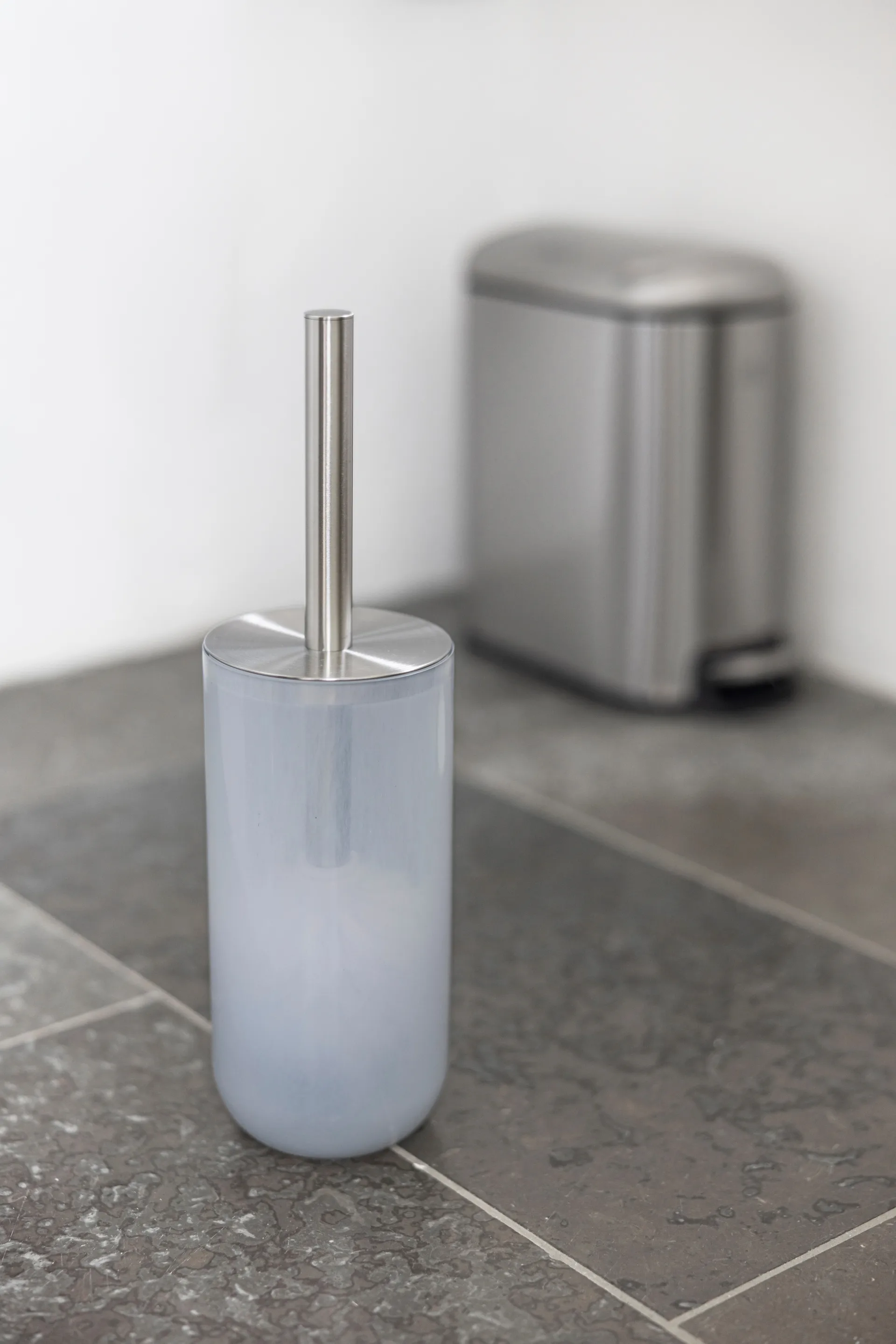 Opal toilet brush, Light blue Mette Ditmer