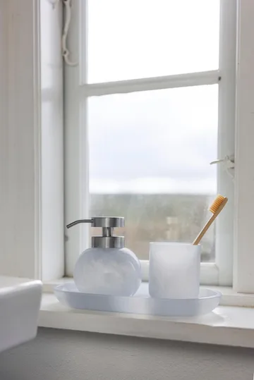 Opal tray - Light blue, 14x25.5 cm - Mette Ditmer