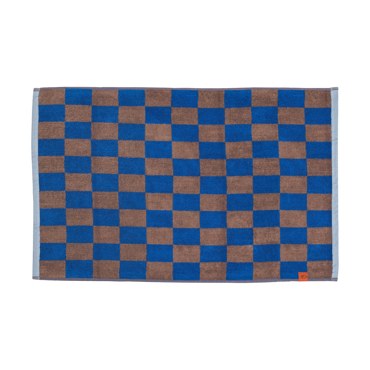 Mette Ditmer Retro bathroom mat 50x80 cm Cobalt | Scandinavian Design | Bath mats | Blue