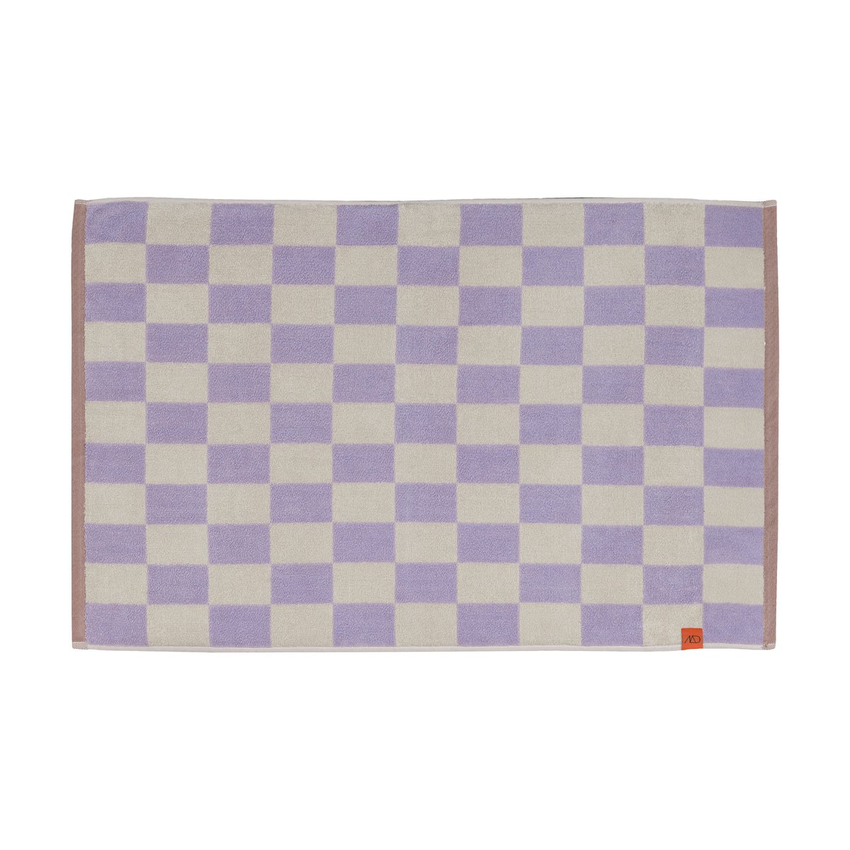Mette Ditmer Retro bathroom mat 50x80 cm Lilac | Scandinavian Design | Bath mats | Purple