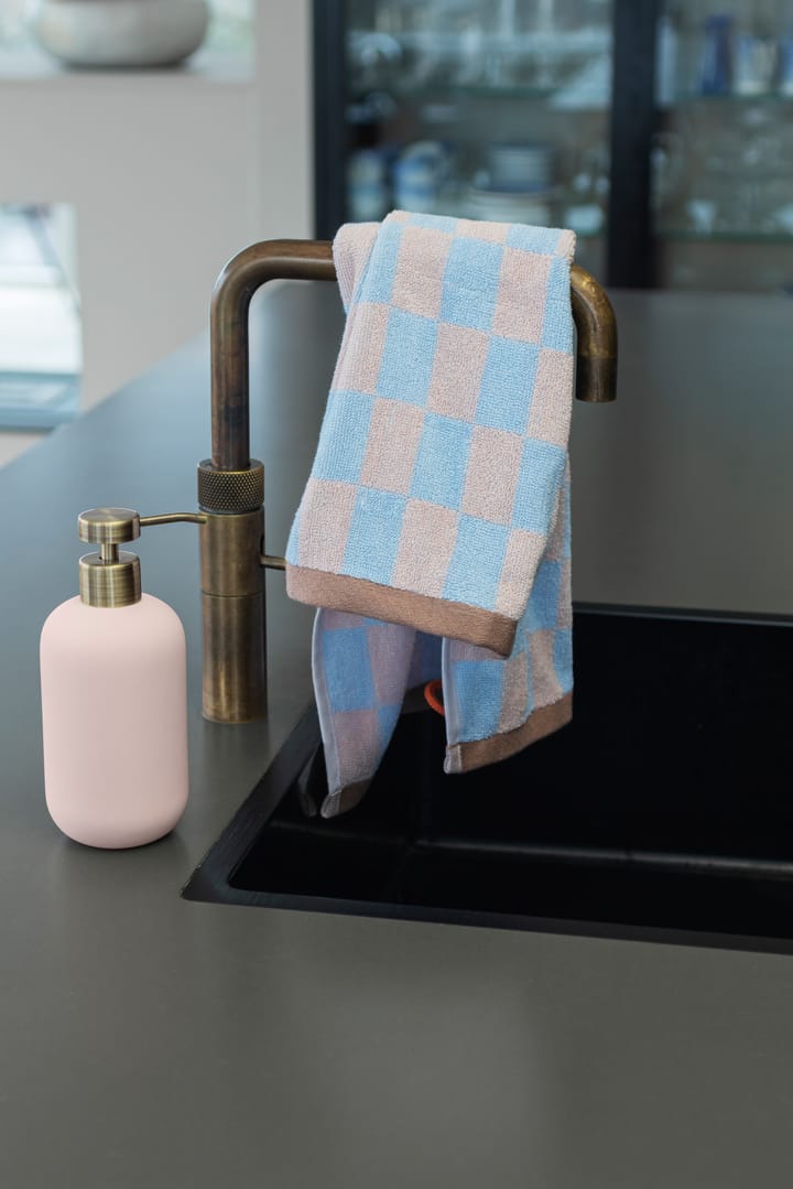 Retro guest towel 40x55 cm 2-pack, Light blue Mette Ditmer