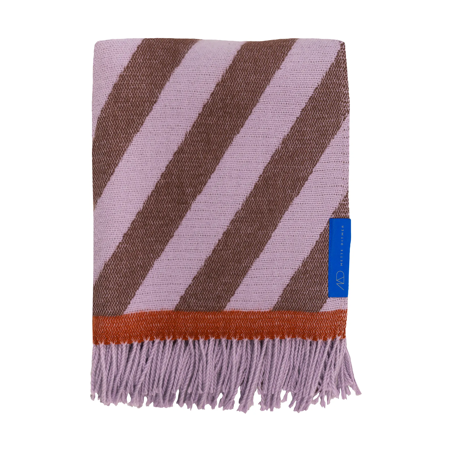 Retro throw 125x170 cm, Brown Mette Ditmer