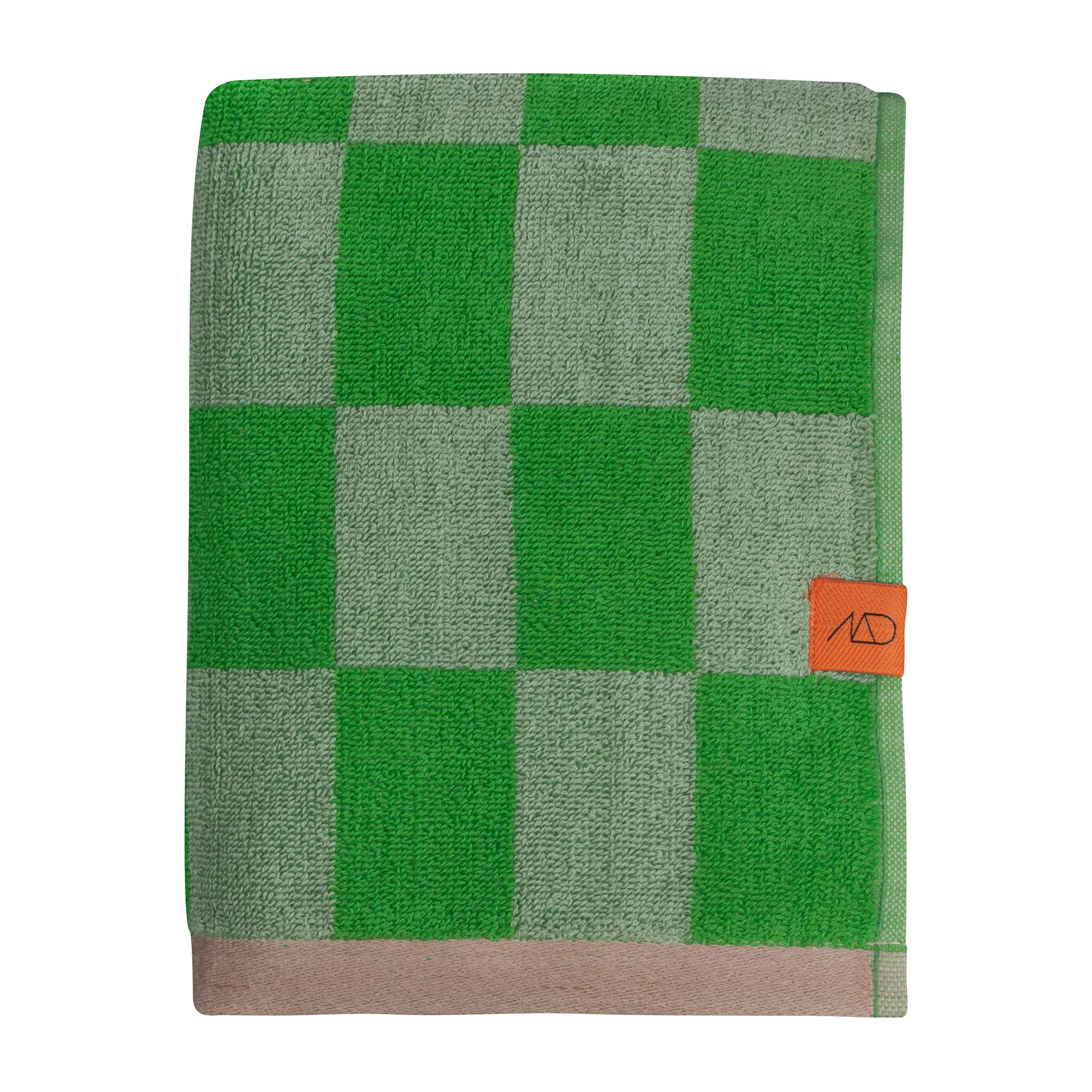 Retro towel 50x90 cm, Classic green Mette Ditmer