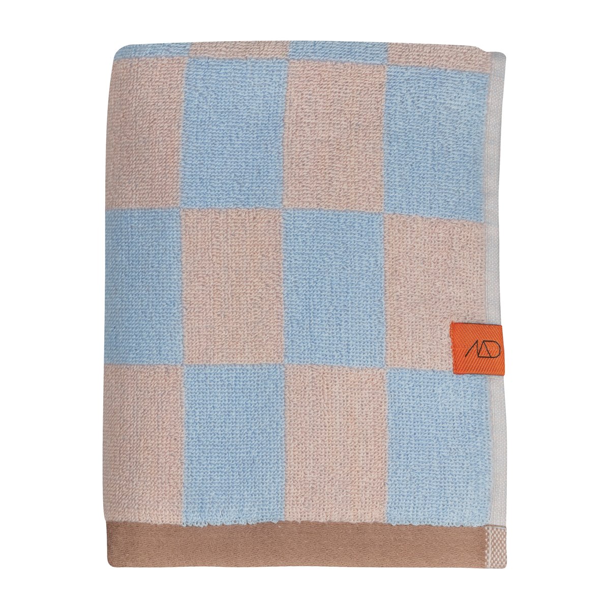 Mette Ditmer Retro towel 50x90 cm Light blue | Scandinavian Design | Hand towels | Blue
