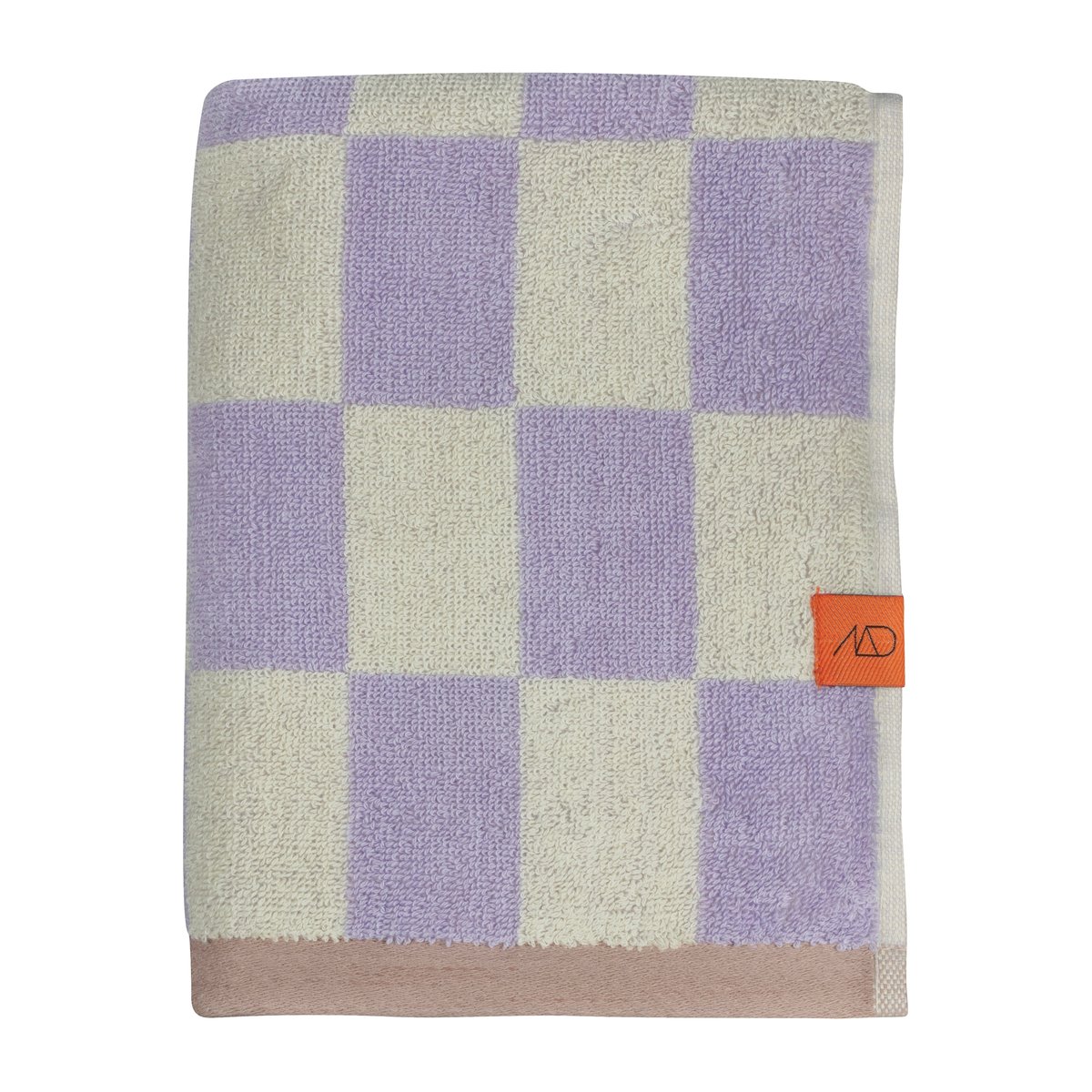 Mette Ditmer Retro towel 50x90 cm Lilac | Scandinavian Design | Hand towels | Purple