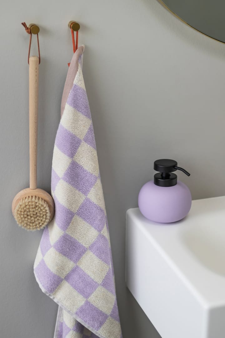 Retro towel 50x90 cm - Lilac - Mette Ditmer