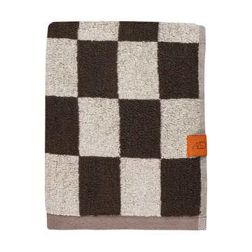 Retro towel - Chocolate, 50x90 cm - Mette Ditmer