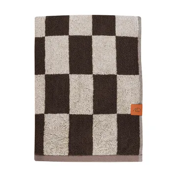 Retro towel - Chocolate, 70x133 cm - Mette Ditmer