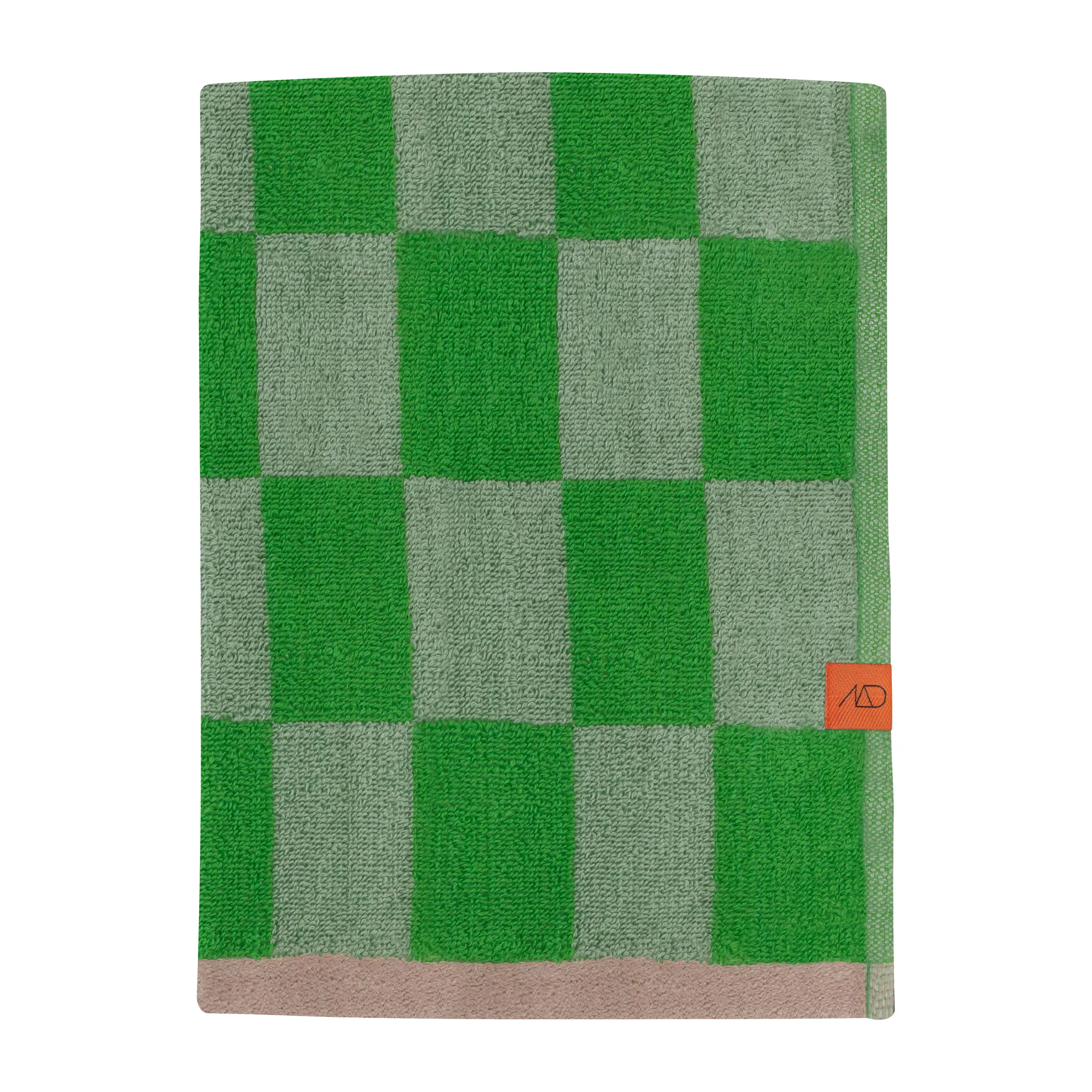 Retro towel, Classic green, 70x133 cm Mette Ditmer