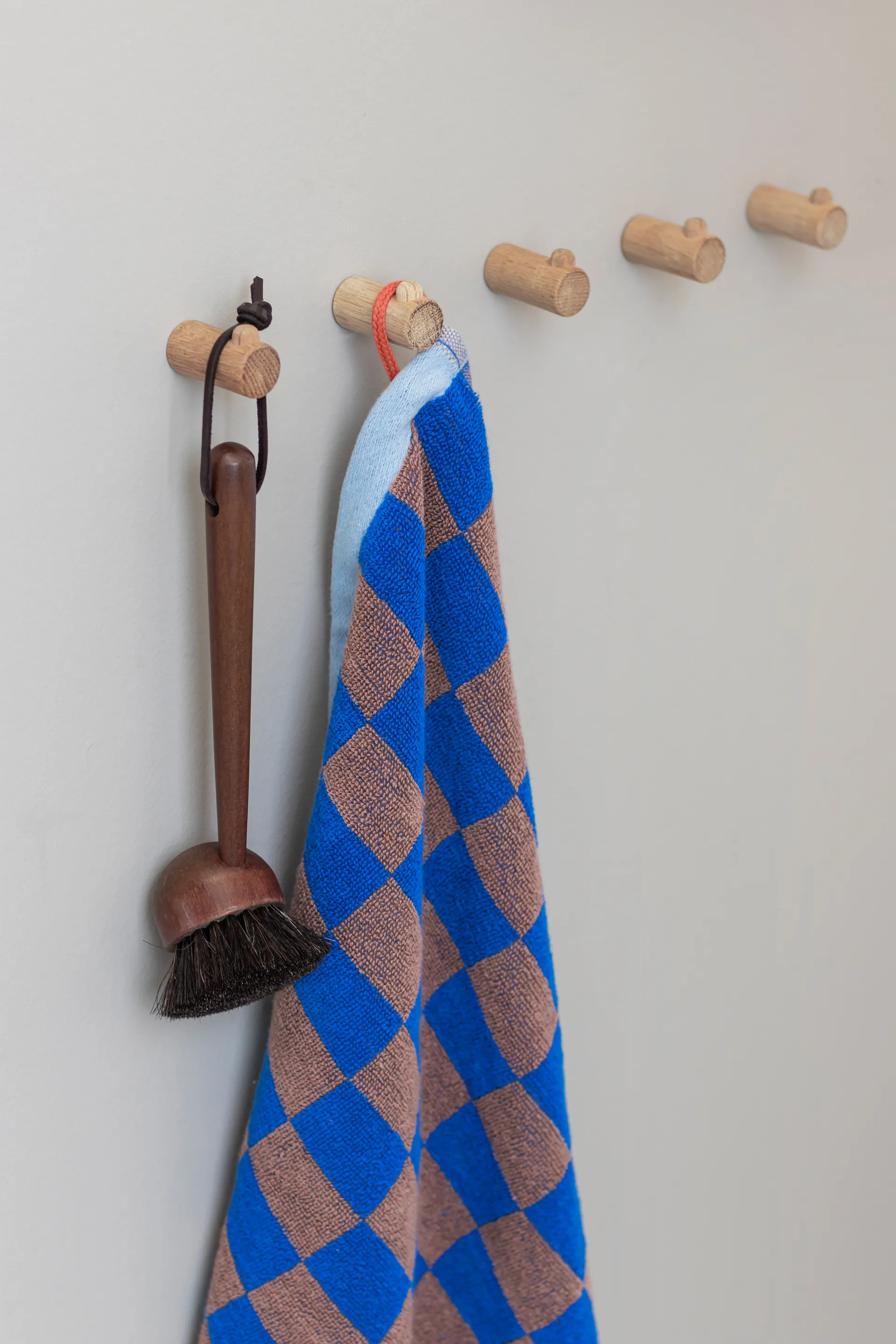 Retro towel, Cobalt, 40x55 cm, 2-pack Mette Ditmer