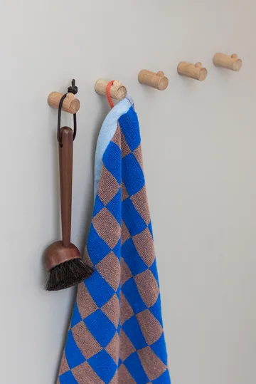 Retro towel - Cobalt, 40x55 cm, 2-pack - Mette Ditmer